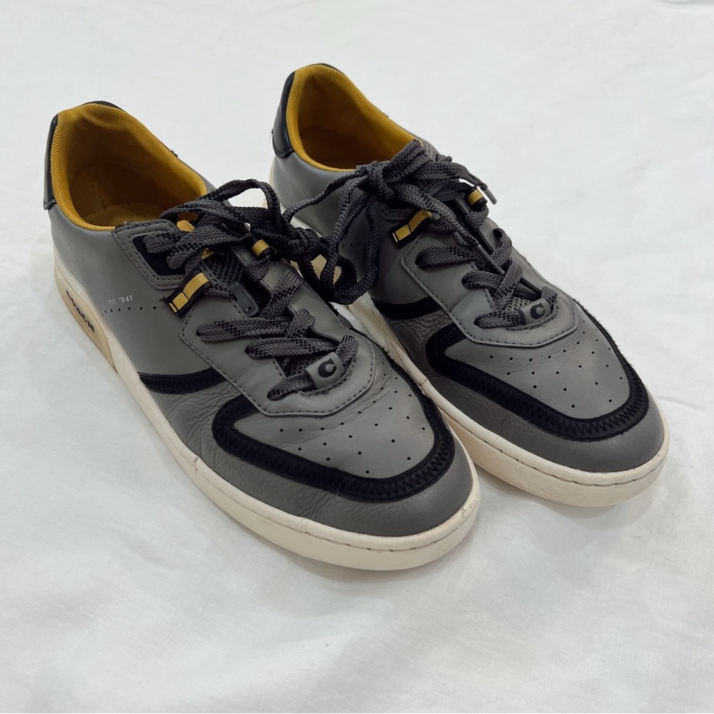 Coach Citysole‎ Court Gray and Black Sneakers - Picture 4 of 16